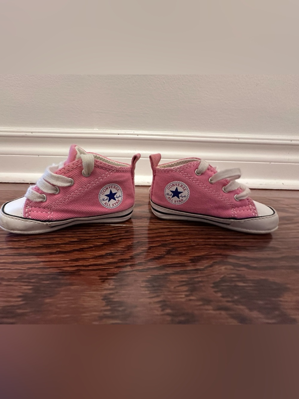 Converse Kids' Pink Low-Top Canvas Sneakers